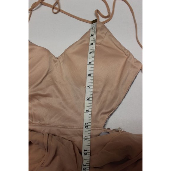 City Studio women's‎ juniors sparkle lace sequin top open back prom dress - Picture 8 of 16